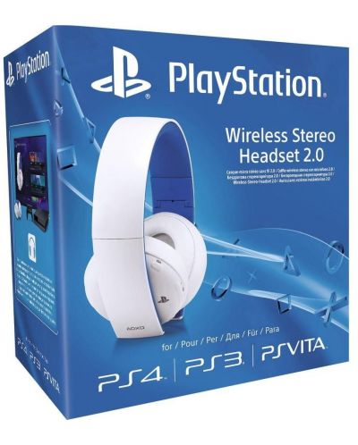 Sony Wireless Stereo Headset 2.0 - White - 1