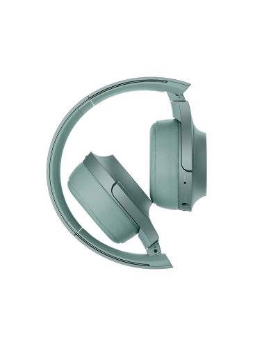 Слушалки Sony WH-H800 - зелени - 6