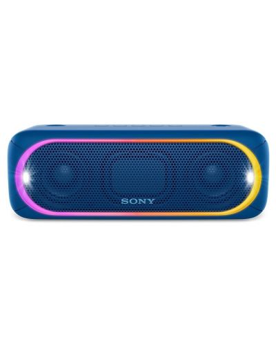 Мини колонка Sony SRS-XB30 - синя - 1