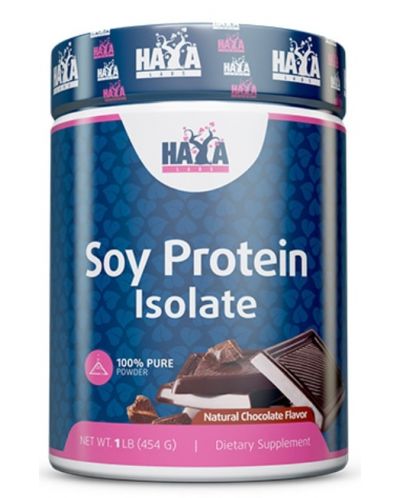 Soy Protein Isolate, шоколад, 454 g, Haya Labs - 1