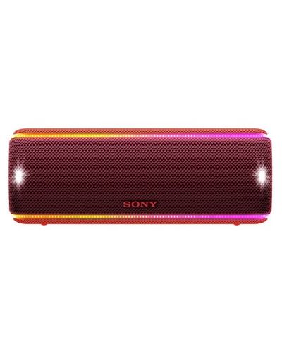 Портативна колонка Sony - SRS-XB31, червена