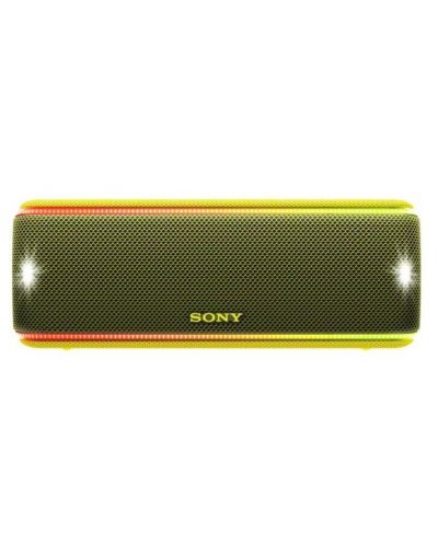 Портативна колонка Sony - SRS-XB31, жълта