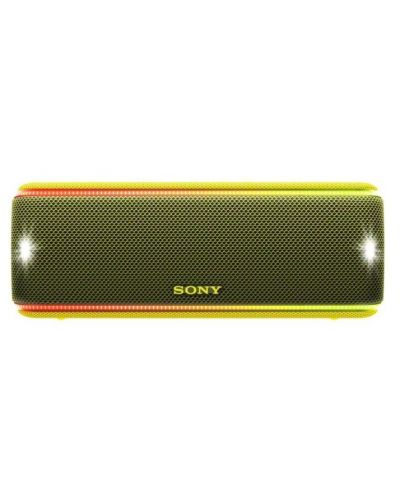 Мини колонка Sony SRS-XB31 - жълта - 1