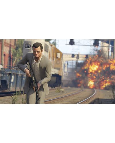 Sony PlayStation 4 (Jet Black) & Grand Theft Auto V Bundle - 4