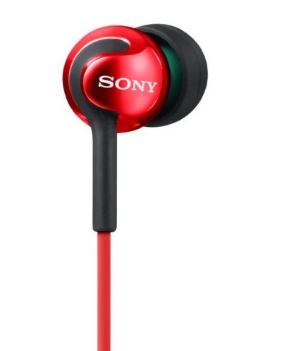 Слушалки Sony MDR-EX110LP - червени - 2