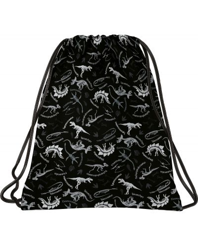 Спортна торба Derform BackUp - Black dinosaurs - 1