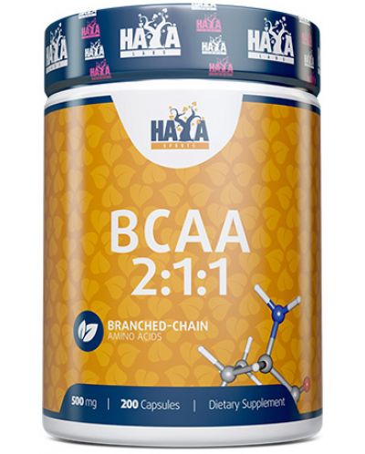 Sports BCAA 2:1:1, 200 капсули, Haya Labs - 1
