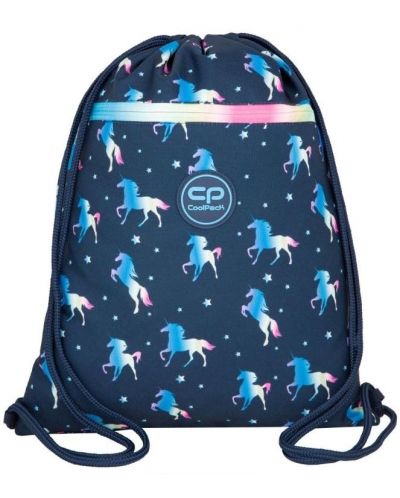Спортна торба Cool Pack Blue Unicorn - Vert - 1