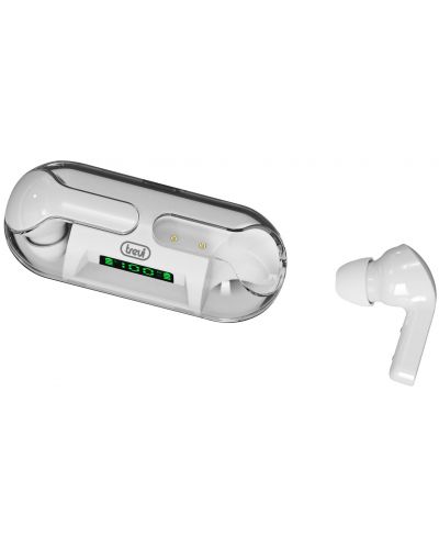Спортни безжични слушалки Trevi - HMP 12E08 AIR, TWS, бели - 3