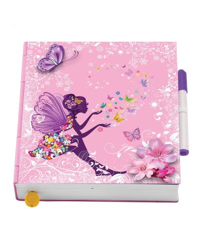 FLUTTERBYE: Вълшебен дневник с пеперуда - Розов - 5