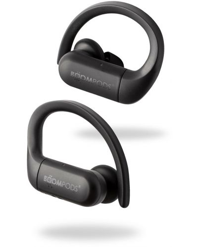 Спортни слушалки Boompods - Sportpods, TWS, черни - 3