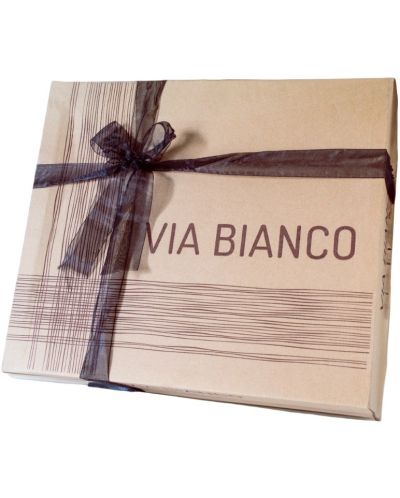Спален комплект Via Bianco - Washed linen, кафяви райета - 3