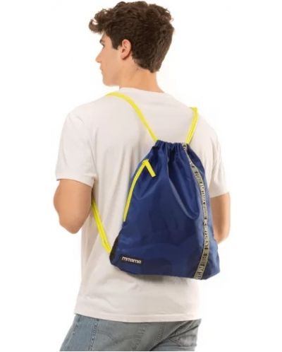 Спортна торба Mitama - Синя, с подарък ключодържател - 3
