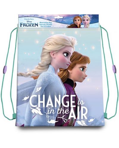 Спортна торба Kids Licensing - Frozen 2, 40 x 30 cm  - 1