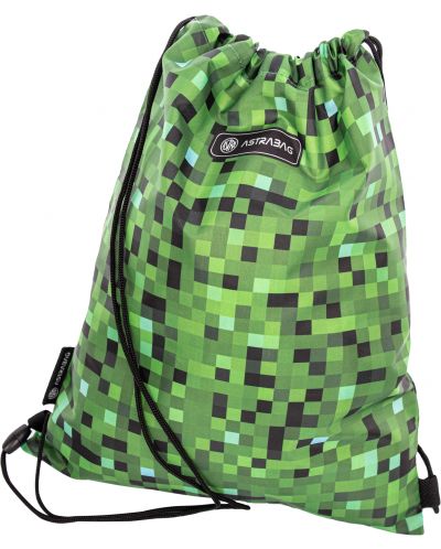 Спортна торба Astra Pixel One - зелена - 1