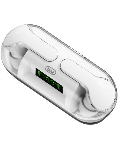 Спортни безжични слушалки Trevi - HMP 12E08 AIR, TWS, бели - 1