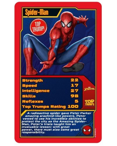 Игра с карти Top Trumps - Spider-Man Spider-Verse - 2