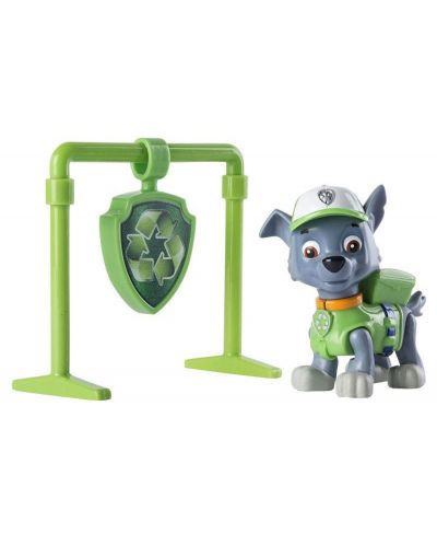Детска играчка Spin Master Paw Patrol - Pull Back Pup, Роки