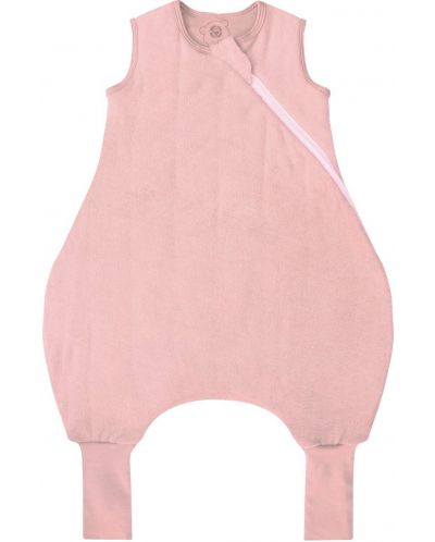Спално чувалче с крачета Bio Baby - Oт органичен памук, 2.5 Тog, 98 cm, 24-36 м, розово - 1
