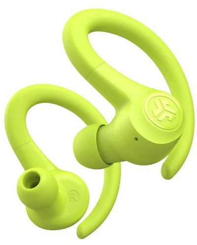 Спортни слушалки с микрофон JLab - Go Air Sport, TWS, жълти - 4