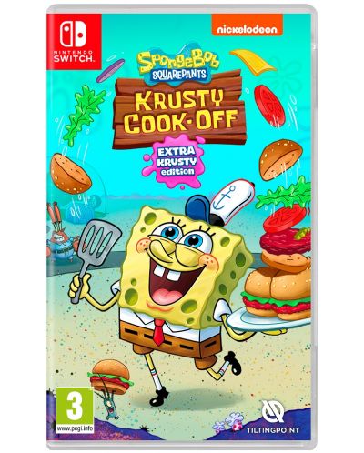SpongeBob Squarepants: Krusty Cook - Off - Extra Krusty Edition (Nintendo Switch) - 1