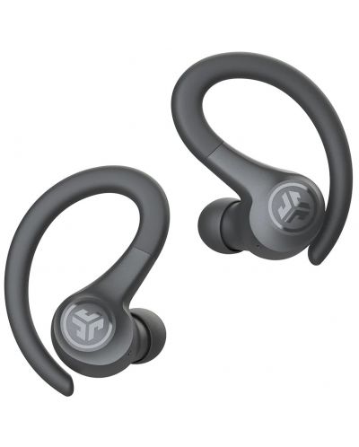 Спортни слушалки с микрофон JLab - Go Air Sport, TWS, сиви - 3
