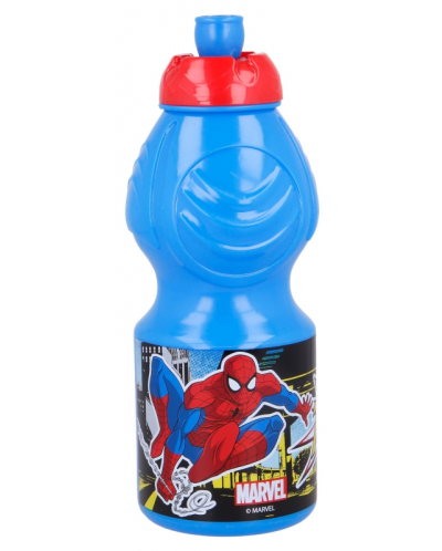 Бутилка за спорт Stor - Spiderman, 400 ml - 2