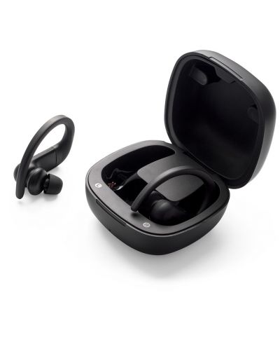 Спортни слушалки Boompods - Sportpods, TWS, черни - 1