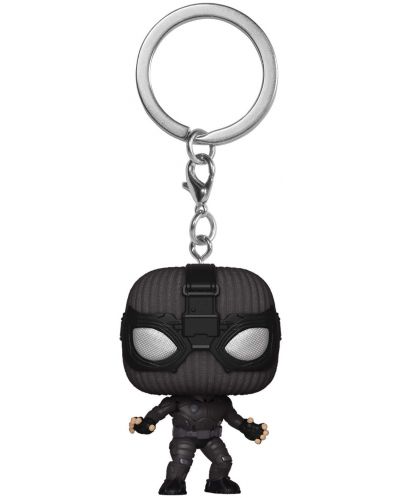 Ключодържател Funko Pocket POP! Marvel: Spider-man - Spider-Man (Stealth Suit) - 1