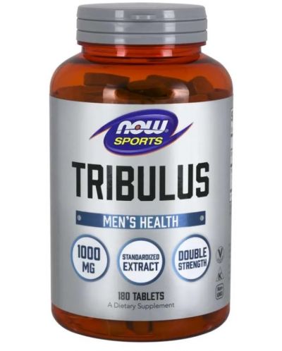 Sports Tribulus, 180 таблетки, Now - 1