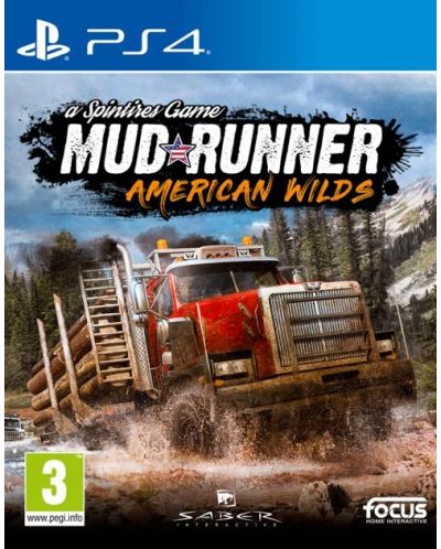 Spintires Mudrunner - American wilds Edition (PS4) - 1