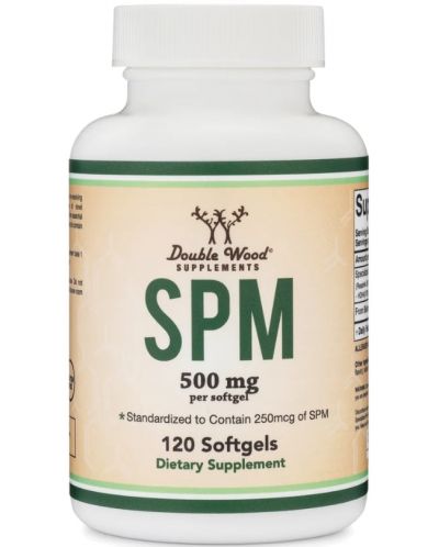 SPM, 500 mg, 120 капсули, Double Wood - 1