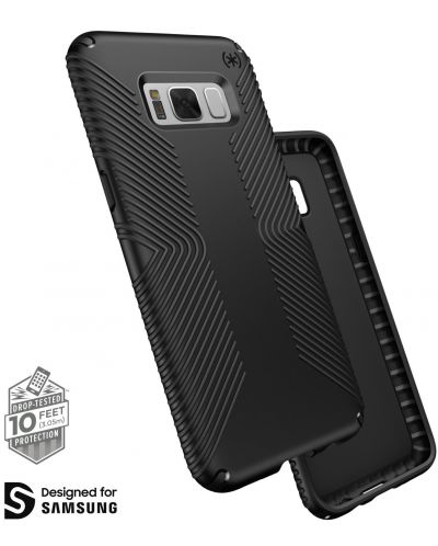 Калъф Speck Presidio Grip - за Samsung Galaxy S8+, черен - 3