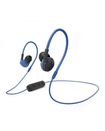 Спортни слушалки Hama - Freedom Athletics, черни/сини - 1