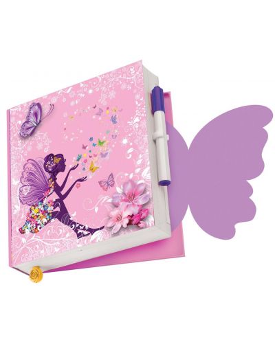 FLUTTERBYE: Вълшебен дневник с пеперуда - Розов - 1