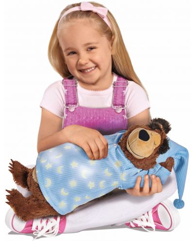 Плюшена играчка Simba Toys Маша и Мечока - Спящ мечок, 40 cm - 2
