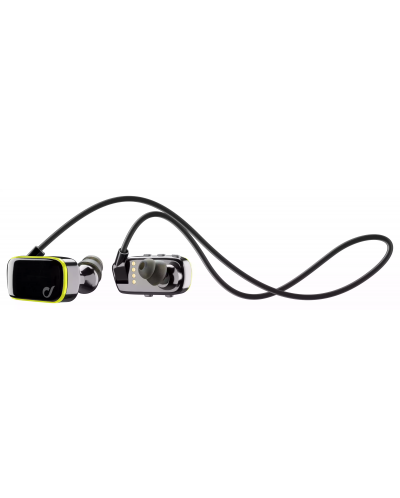 Спортни безжични слушалки Cellularline - Flipper, черни/жълти - 3