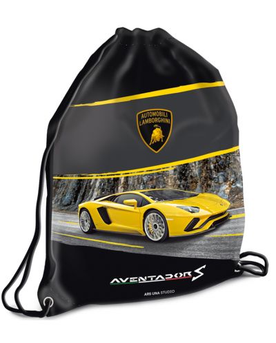 Спортен сак Ars Una Lamborghini - Aventador, жълт - 1