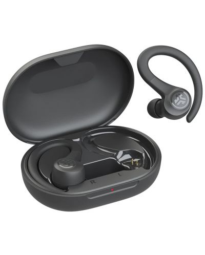 Спортни слушалки с микрофон JLab - Go Air Sport, TWS, сиви - 2