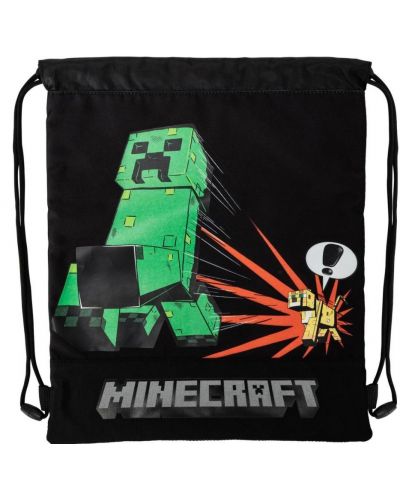 Спортна торба Minecraft - Creeper vs. Ocelot - 1