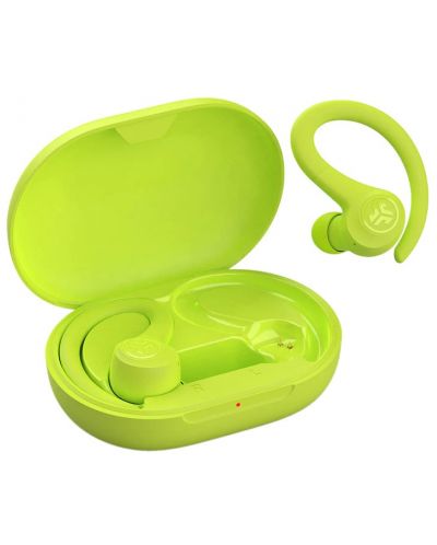 Спортни слушалки с микрофон JLab - Go Air Sport, TWS, жълти - 2