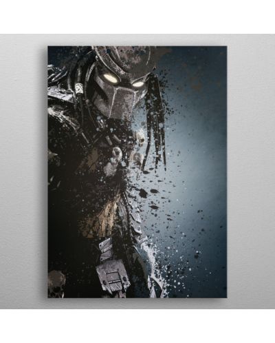 Метален постер Displate - Predator - 3