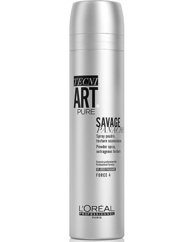 L'Oréal Professionnel Тecni Art Спрей за коса Pure, Savage Pannage, 250 ml - 1