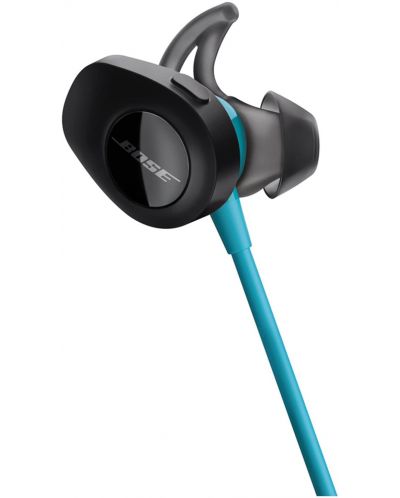 Спортни безжични слушалки Bose - SoundSport, сини - 4