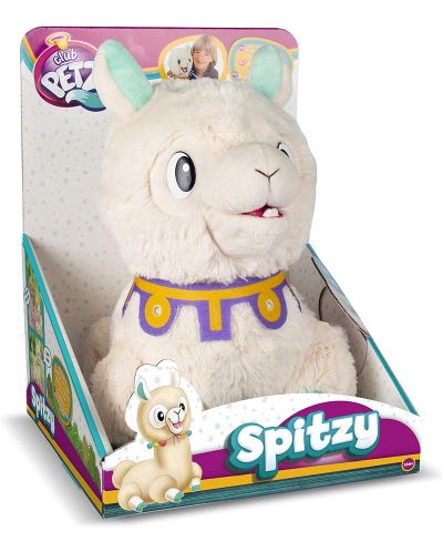 Интерактивна плюшена играчка IMC Toys - Плюеща лама Spitzy - 2