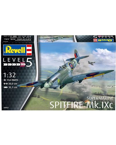 Сглобяем модел Revell - Самолет Supermarine Spitfire Mk.IXc (03927) - 1