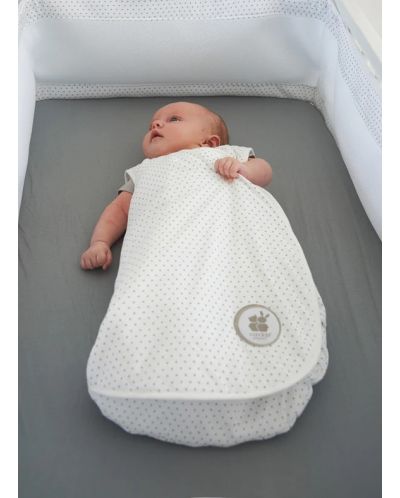 Спално чувалче за новородени Candide - Звезди, 55 cm  - 4