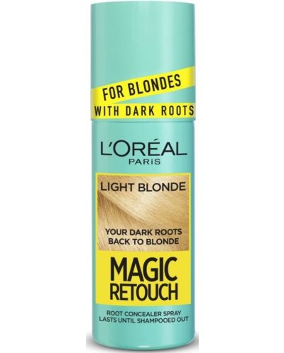 L'Oréal Спрей за коса Magic Retouch, 9.3 Light Blonde - 1