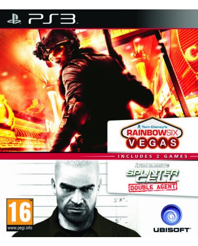 Splinter Cell Double Agent + Rainbow Six Vegas (PS3)