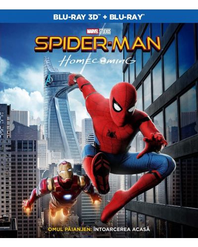 Спайдър-мен: Завръщане у дома 3D+2D (Blu-Ray) - 1